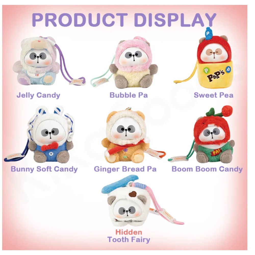 MR.PA Candy Series Vinyl Plush Blind Box